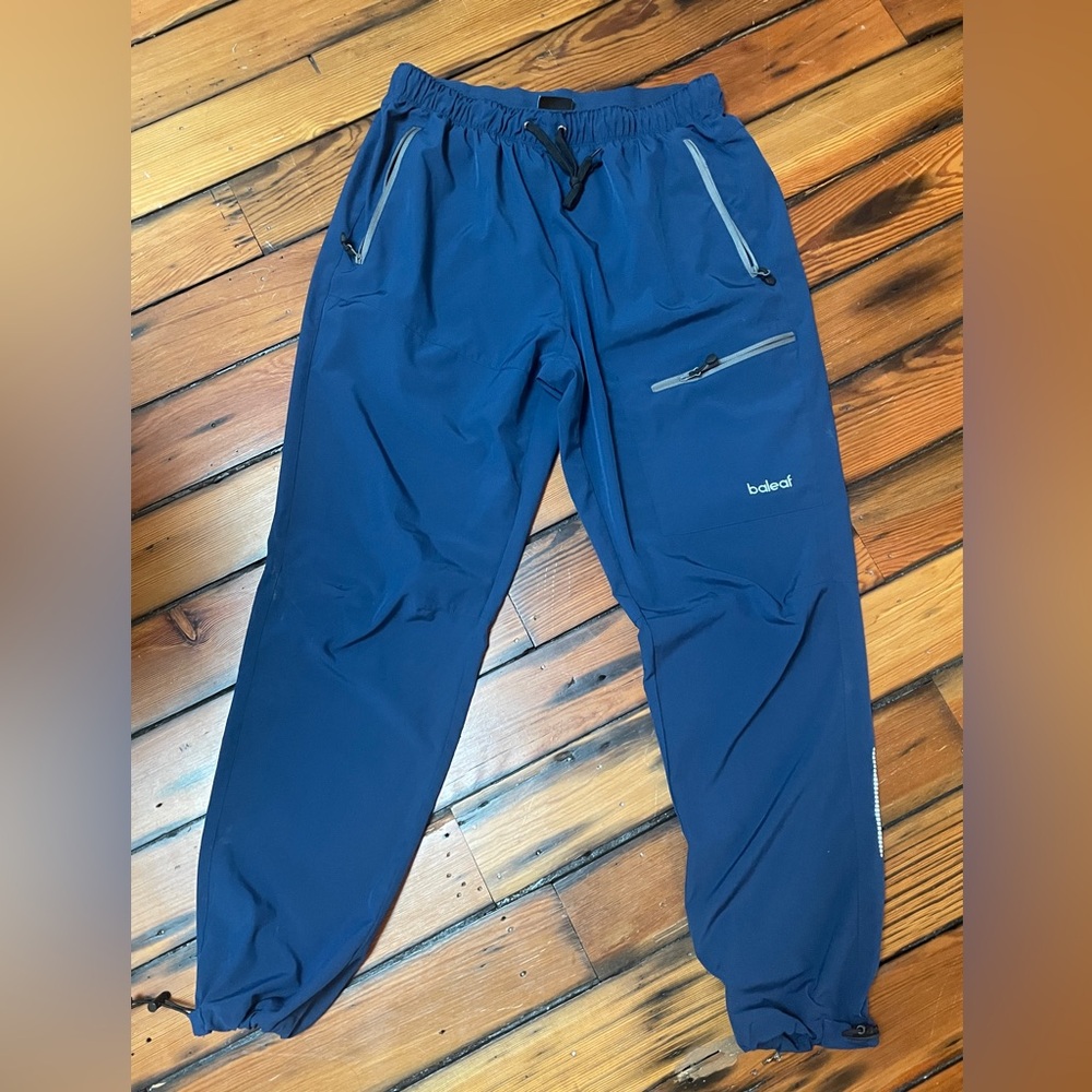 Blue scrub pants